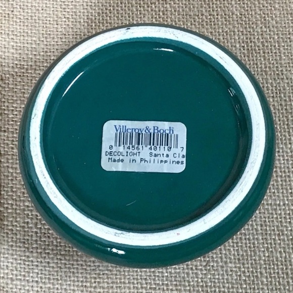 Villeroy And Boch Decolight Santa Claus Father Christmas Luminary Candle Holder - Picture 9 of 9